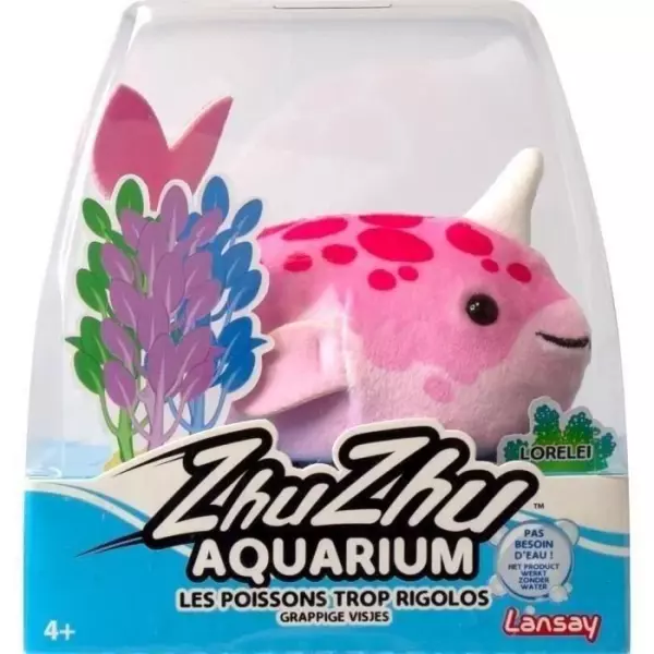 Figurine miniature - LANSAY - 51115 - Zhu Zhu Aquarium - Coral Le Narval