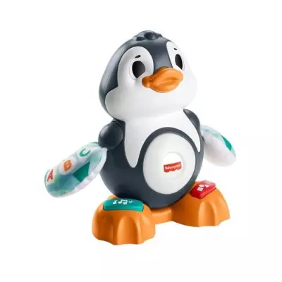 Fisher-Price - Valentin le Pingouin Linkimals - Jouet d'éveil bébé