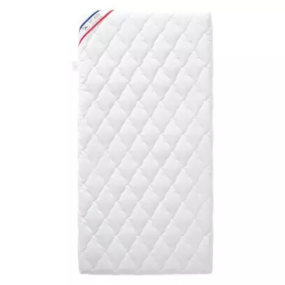 Matelas Bébé Climatisé - 70x140x10 cm - Reversible - Déhoussable -