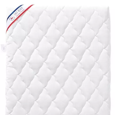 Matelas Bébé Climatisé - 70x140x10 cm - Reversible - Déhoussable -