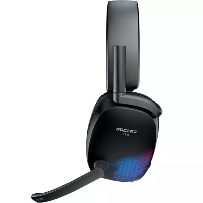 Casque-Micro Gaming Sans Fil ROCCAT SYN Pro Air Noir - Circum-aural So