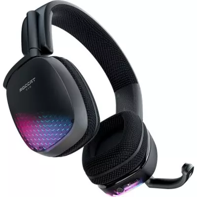 Casque-Micro Gaming Sans Fil ROCCAT SYN Pro Air Noir - Circum-aural So