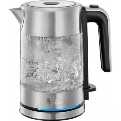 Bouilloire en Verre - RUSSELL HOBBS - Compact Home - 0.8 L - 2200 W -