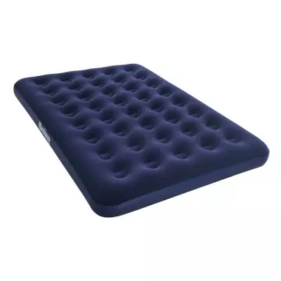 BESTWAY Matelas gonflable floqué Horizon Double + Pompe électrique S