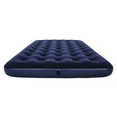 BESTWAY Matelas gonflable floqué Horizon Double + Pompe électrique S