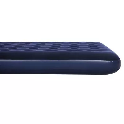 BESTWAY Matelas gonflable floqué Horizon Double + Pompe électrique S