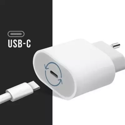 Chargeur pour téléphone mobile Apple Chargeur secteur 20W USB-C Blan