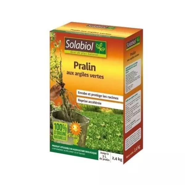 Solabiol SOPRAL3 Pralin Aux Argiles Vertes - Jusqu'a 3L - 2, 4kg