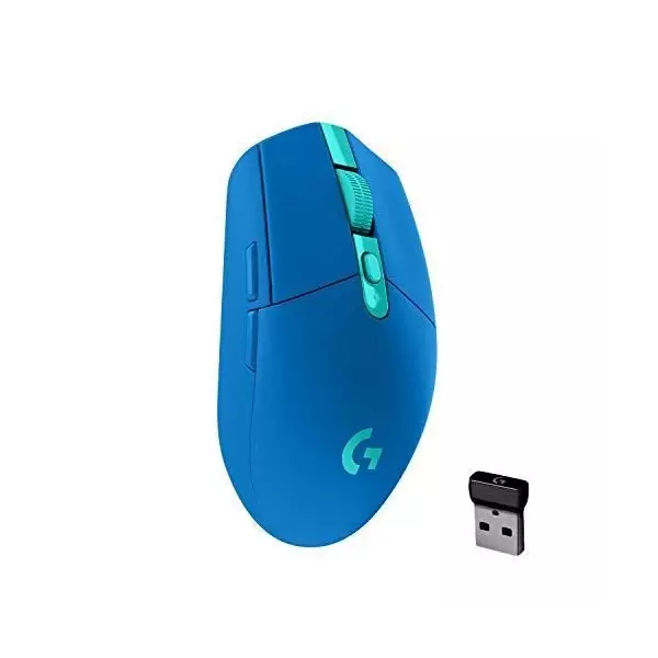 Souris Gamer - Sans fil - Logitech G - G305 Lightspeed - Autonomie 250h - Bleu