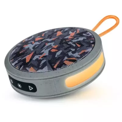 BIGBEN Party - Enceinte Bluetooth ronde avec dragonne et effets lumine