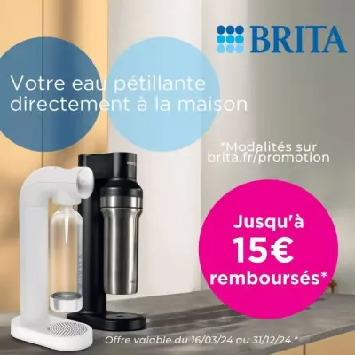 Machine a eau pétillante BRITA sodaTRIO blanche