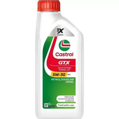 Huile moteur - CASTROL - GTX 5W-30 RN17 - 1L