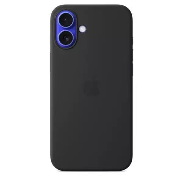 APPLE iPhone 16 Plus - Coque en silicone avec MagSafe - Black