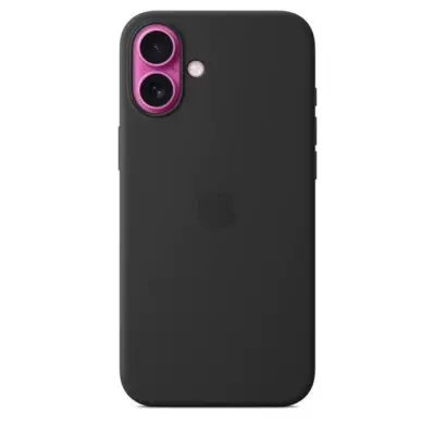 APPLE iPhone 16 Plus - Coque en silicone avec MagSafe - Black