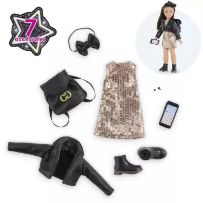 Accessoires poupée - COROLLE - Dressing de fete - Pour poupée manneq