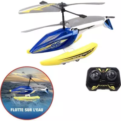 Hélicoptere Télécommandé - FLYBOTIC - Helico Aqua Blaze - 19 -5 cm