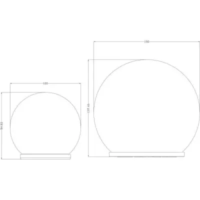 Sphere solaire GALIX - Effet verre brisé - Ø 10 cm - 15 LED blanches