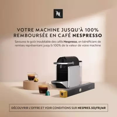 KRUPS Nespresso Inissia Machine a café NESPRESSO a capsules Espresso,