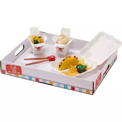 Little Tikes - Set de livraison nourriture - Pizza, asiatique et tacos