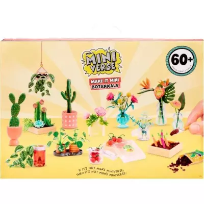 MGA Miniverse - Botanicals - Jeu Créatif - Mini plantes - Loisirs cr