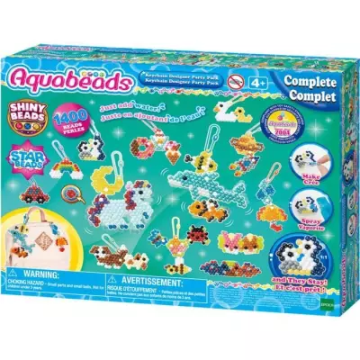 Coffret création - AQUABEADS 35025 - Mes porte-clés et suspensions