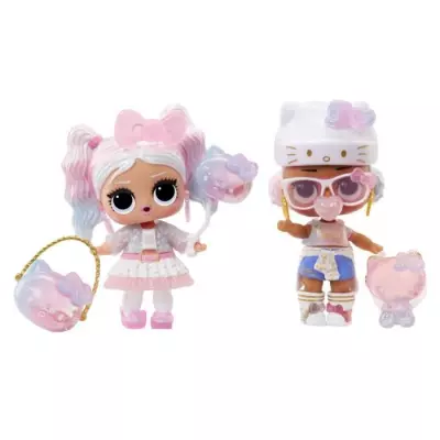 L.O.L. Surprise - Tots Hello Kitty - 1 poupée de 7,5cm - Accesoires e