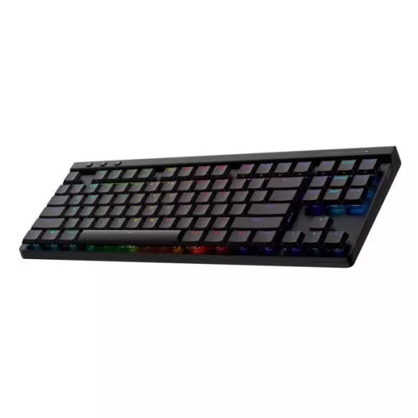 Clavier gamer - Sans fil - Logitech G - G515 Lightspeed TKL - Switch GL Linéaire - AZERTY - Noir