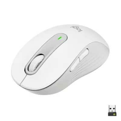 Souris - Sans fil - Logitech - M650 - Silencieuse - Blanc