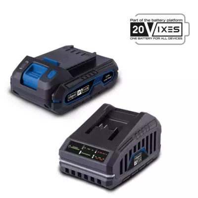 batterie 2.0Ah 20V + chargeur - batterie universelle pour la gamme SCH