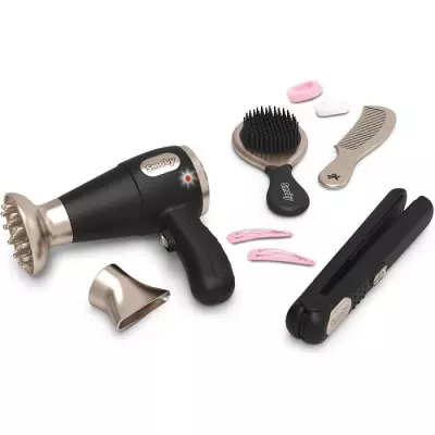 Smoby - My Beauty Hair Set - Set de Coiffure Enfant - Lisseur et Seche