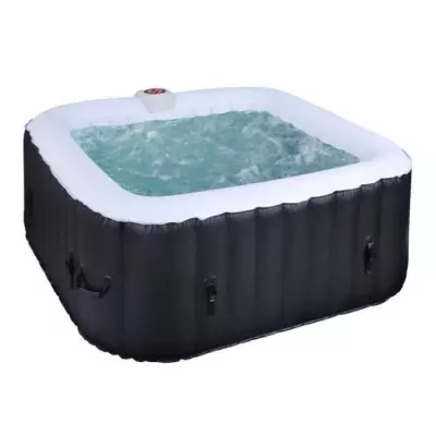 Spa gonflable SUNSPA - AC02 - 185 x 65 cm - 6 places - Carré (Livré