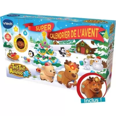 Calendrier de l'avent Tut Tut Animo - VTECH - 24 pieces et un animal