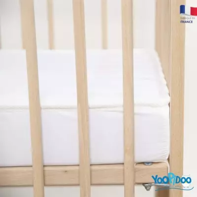 Yoopidoo - Matelas Bébé Climatisé - 60x120 cm - 1 face Été fraîc