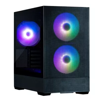 Boîtier PC Mini Tour sans alim - ZALMAN P30 AIR (Noir) - Micro ATX/Mi