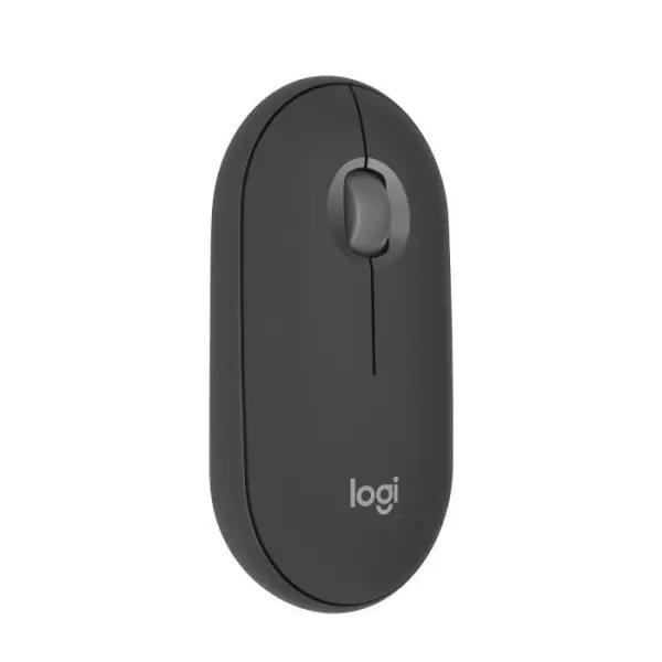 Souris Logitech Pebble Mouse 2 M350s souris fine sans fil Bluetooth, portable, légere - Graphite