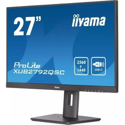 Ecran PC - IIYAMA Prolite XUB2792QSC-B5 - 27 WQHD - Dalle IPS - 4 ms -