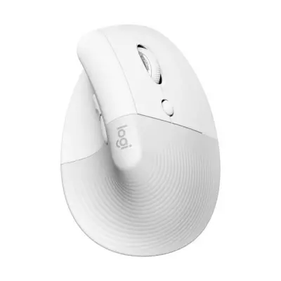 Souris Logitech Lift Ergonomique Verticale, Sans Fil, Silencieuse - Bl