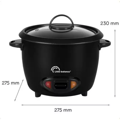 Cuiseur a riz - LITTLE BALANCE - 8726 - Easy riz - 700 W - 1,8 L