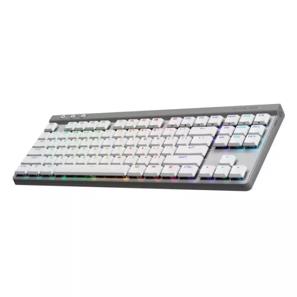 Clavier gamer - Sans fil - Logitech G - G515 Lightspeed TKL - Switch GL Tactile - AZERTY - Blanc