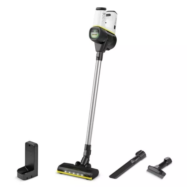 NEW KARCHER VC 6 Cordless ourFamily - Aspirateur balai sans fil - Autonomie 50 min, Filtre HEPA, silencieux, brosse électrique