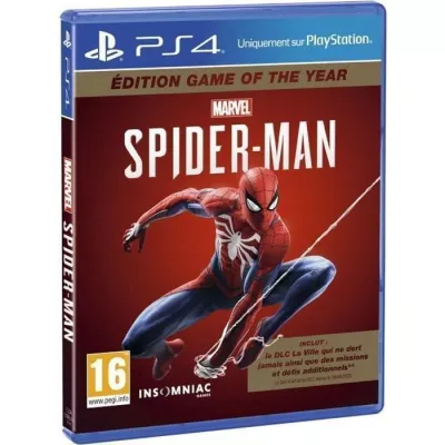 Swing into Action with Marvel's Spider-Man Game of the Year PS4!