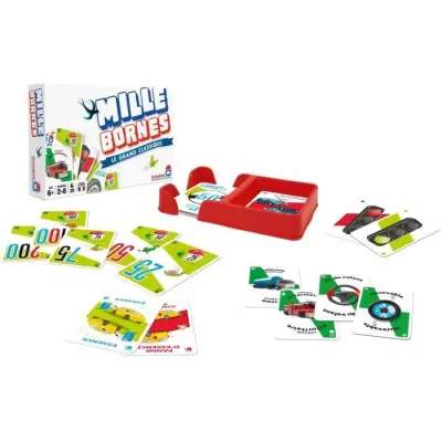 MILLE BORNES - LE GRAND CLASSIQUE - Jeu de cartes - DUJARDIN - Un gran