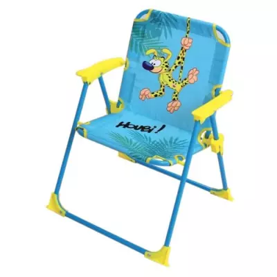 Salon de jardin pour enfants - FUN HOUSE - MARSUPILAMI - Jaune - 2 cha