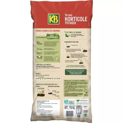 KB - Terreau horticole potager UAB 40L