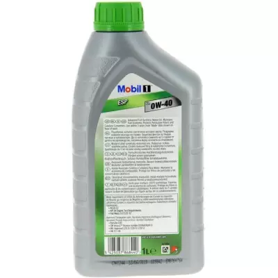 MOBIL Huile-Additif MOBIL 1 ESP X3 - Synthetique / 0W40 / 1L