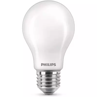 PHILIPS LED Classic 60W Standard E27 Blanc Chaud Non Dimmable Lot de 2