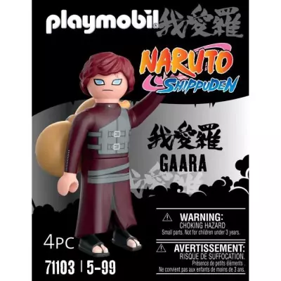 PLAYMOBIL 71103 Figurine Gaara, Naruto Shippuden, 8 pieces, Des 5 ans