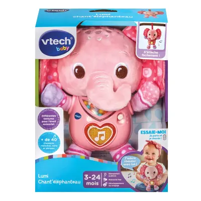 VTech Baby LUMI CHANT'ELEPHANTEAU