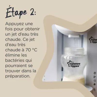 TOMMEE TIPPEE Préparateur Chauffe Biberons, Perfect Prep, Blanc