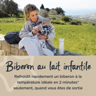 TOMMEE TIPPEE Goprep, kit de préparation de biberons en 2 minutes, th